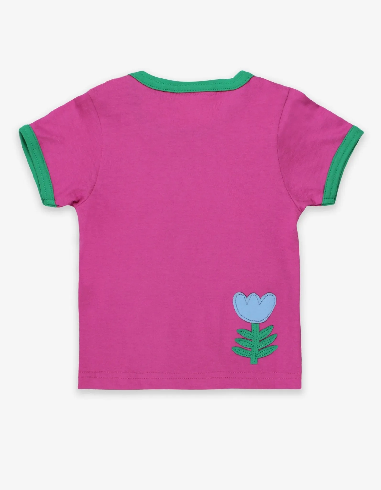 Organic Peacock Applique T-Shirt