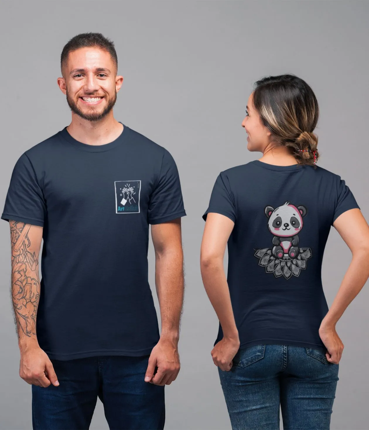 Pandamonium - Unisex Classic T-Shirt - Dark