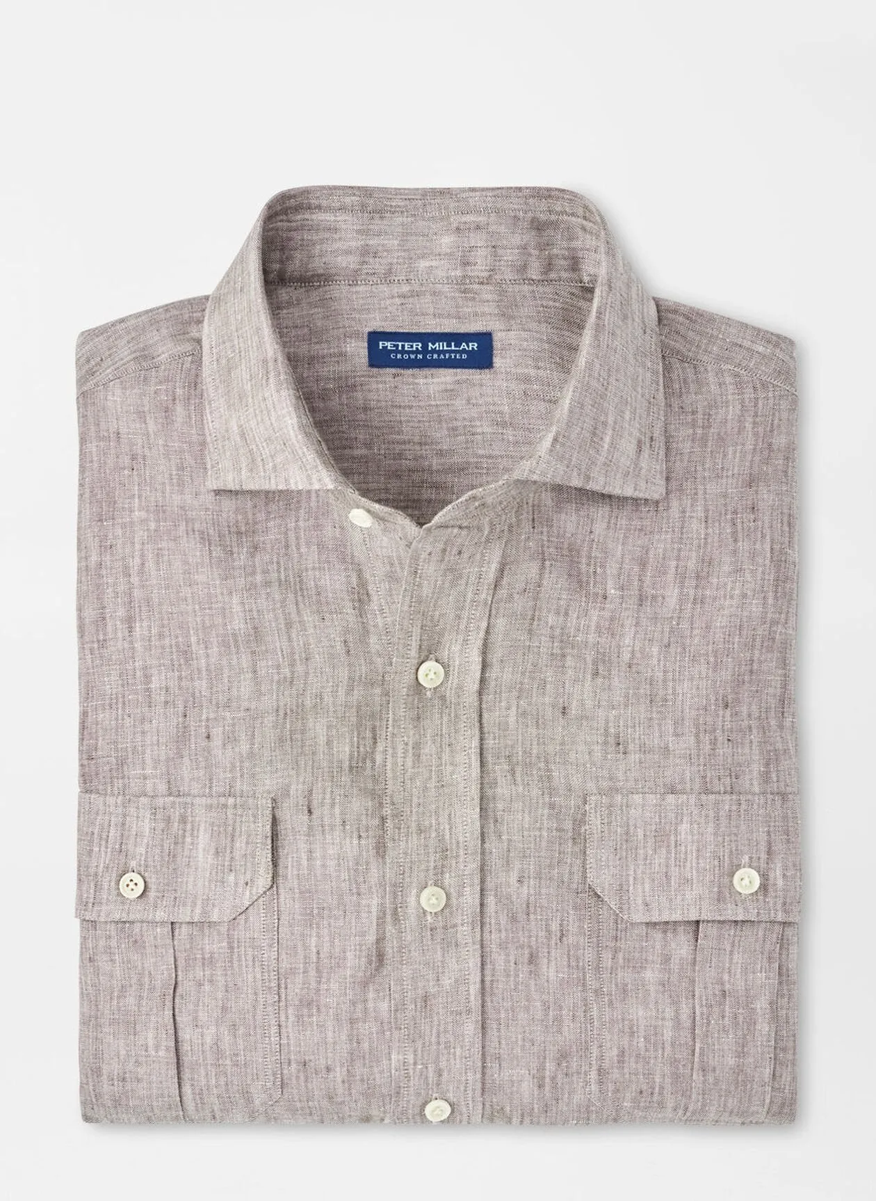 Peter Millar Positano Linen Sport Shirt