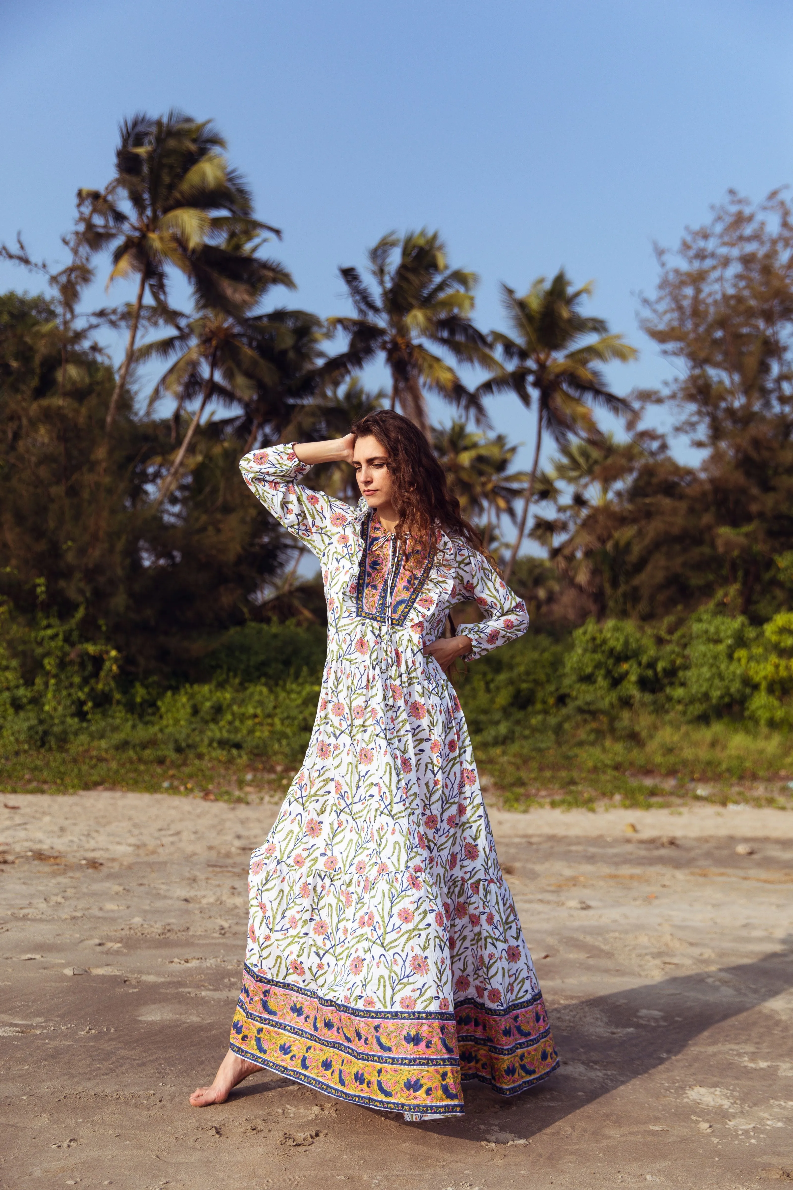 Pia Tier Ruffle Dress