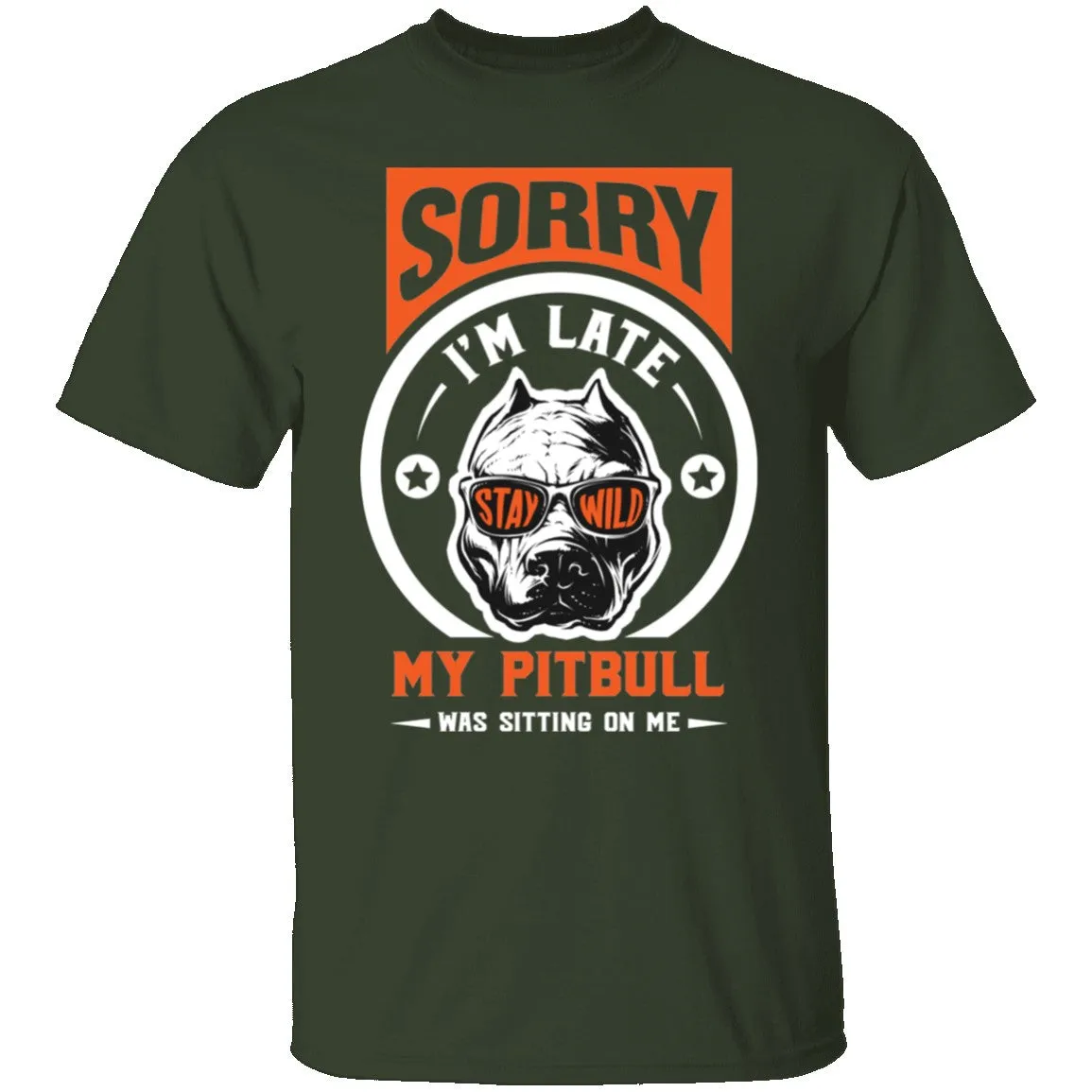 Pitbull Sorry i'm late T-Shirt