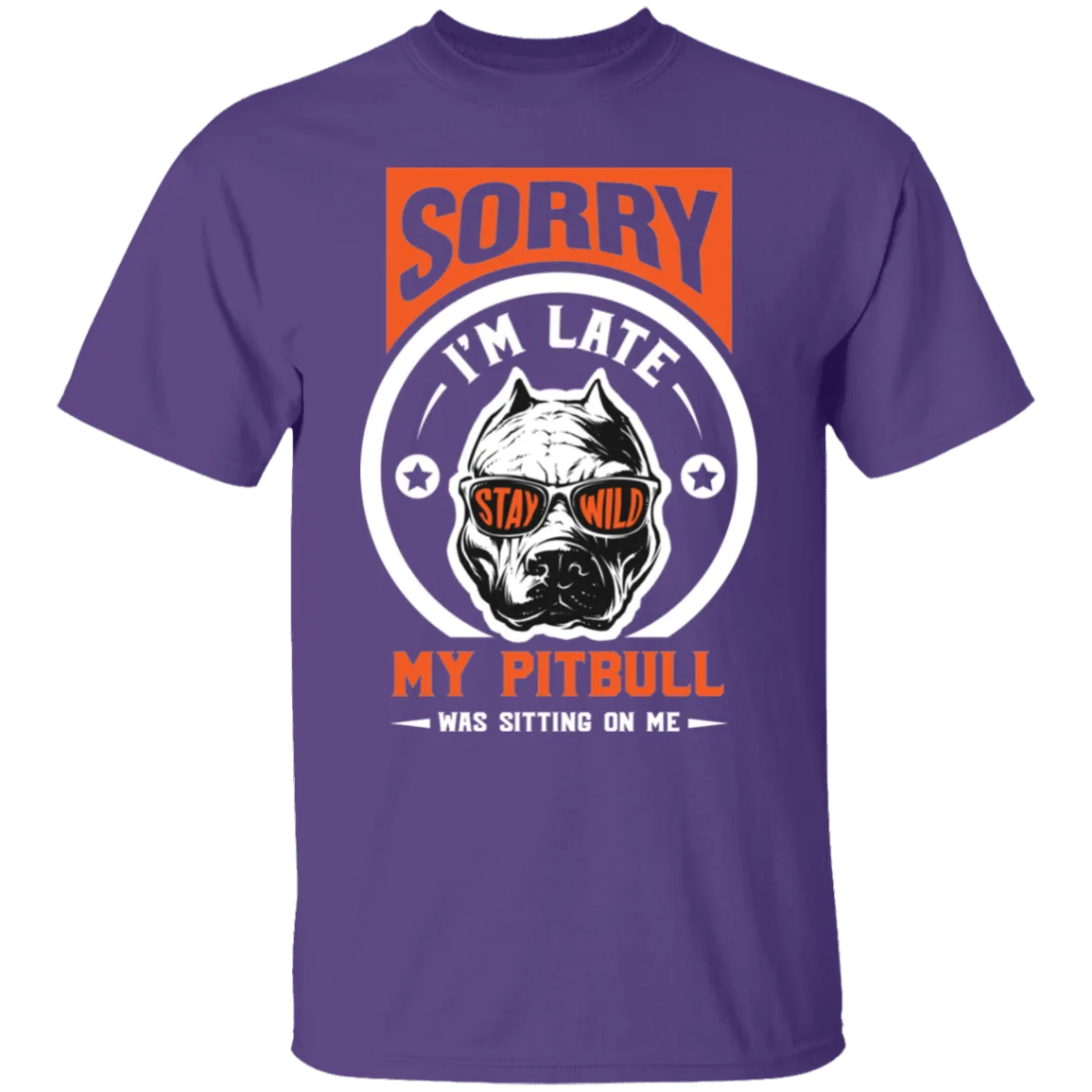 Pitbull Sorry i'm late T-Shirt