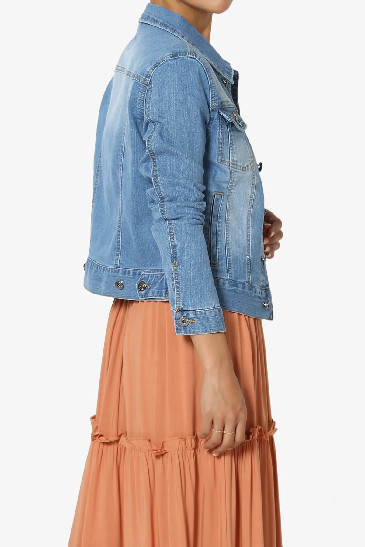 Plim Washed Slim Denim Jacket