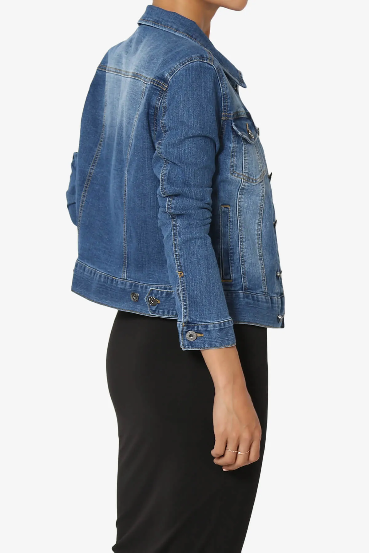 Plim Washed Slim Denim Jacket