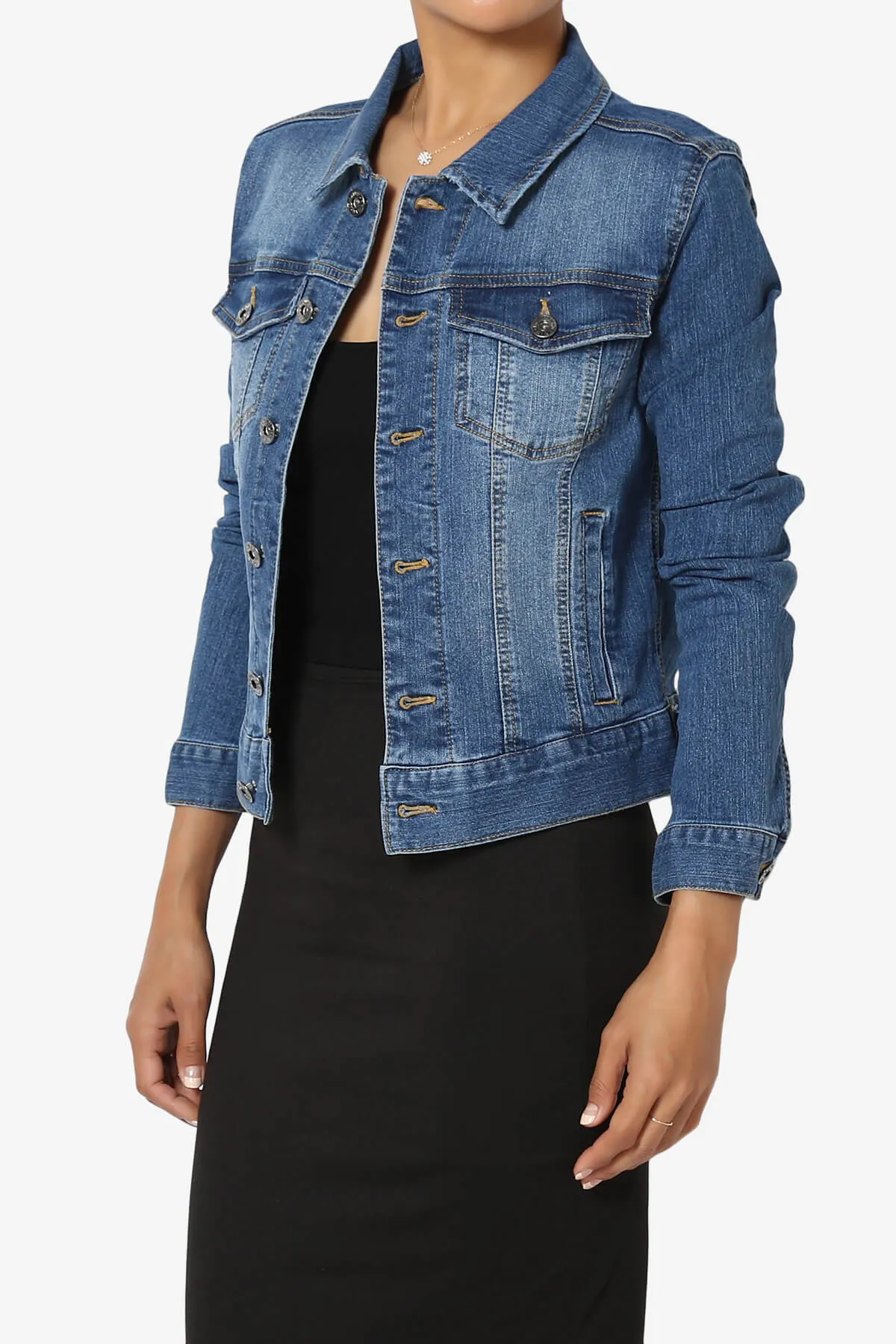 Plim Washed Slim Denim Jacket