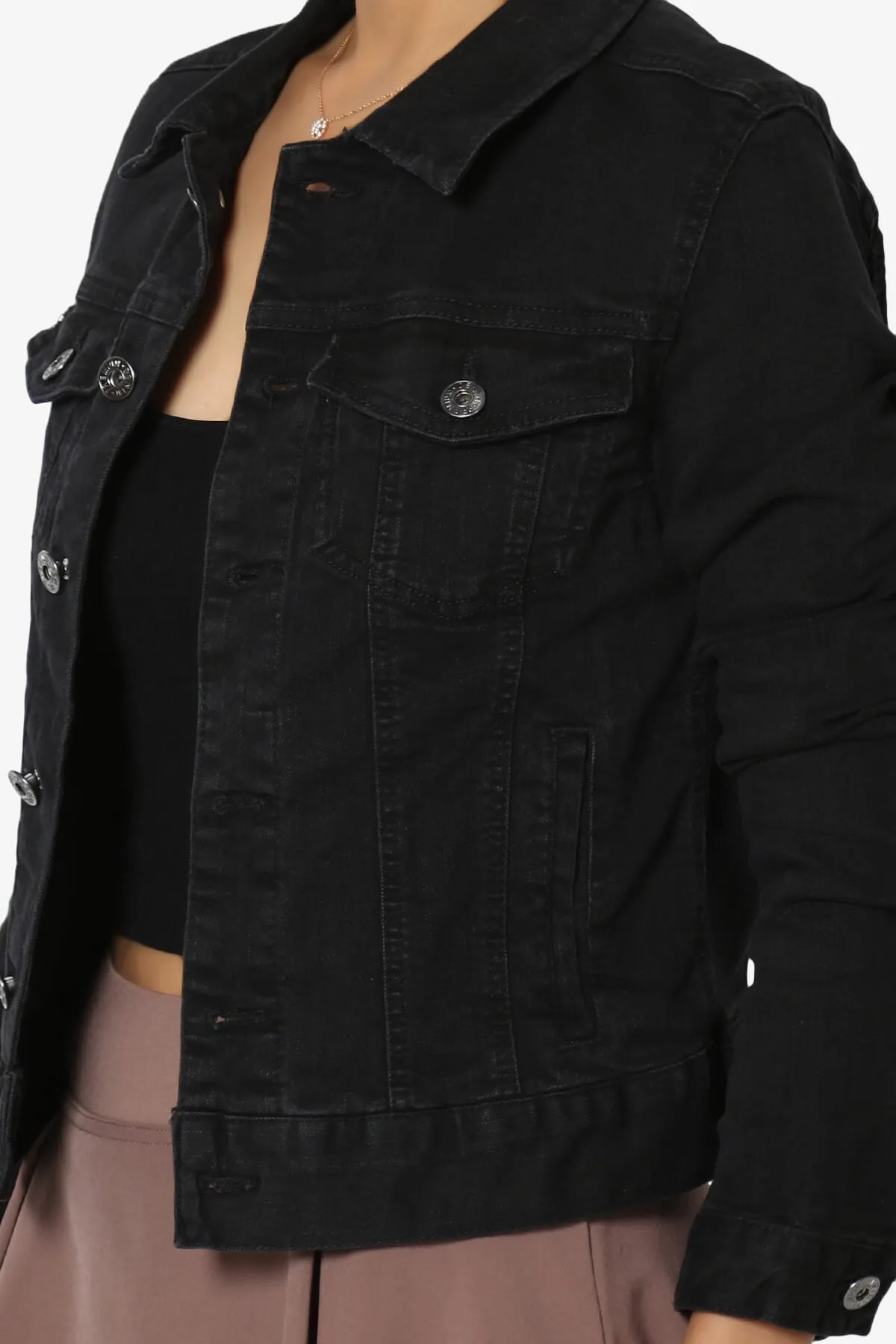 Plim Washed Slim Denim Jacket