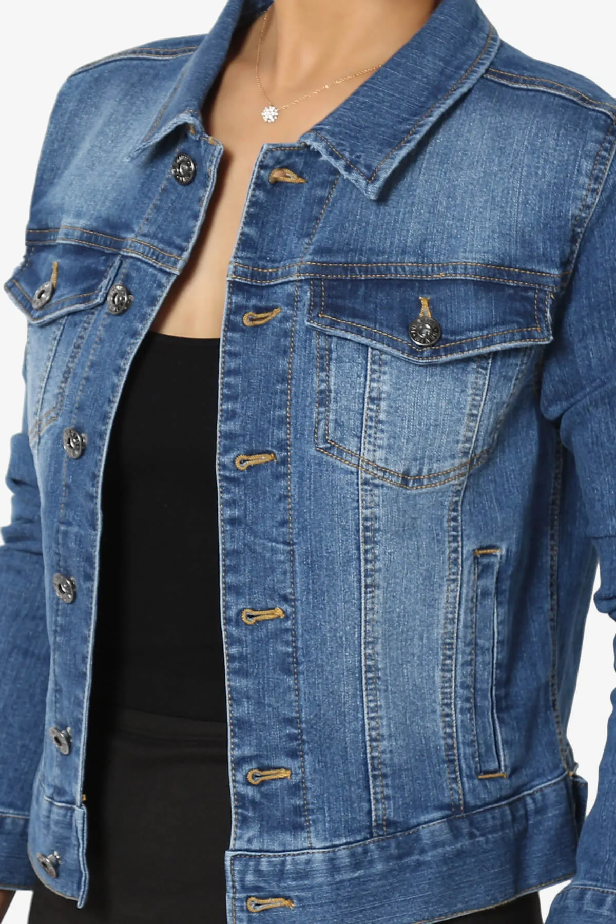 Plim Washed Slim Denim Jacket
