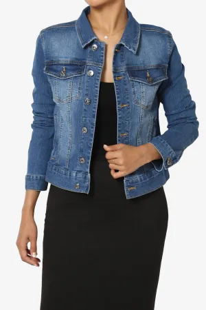 Plim Washed Slim Denim Jacket