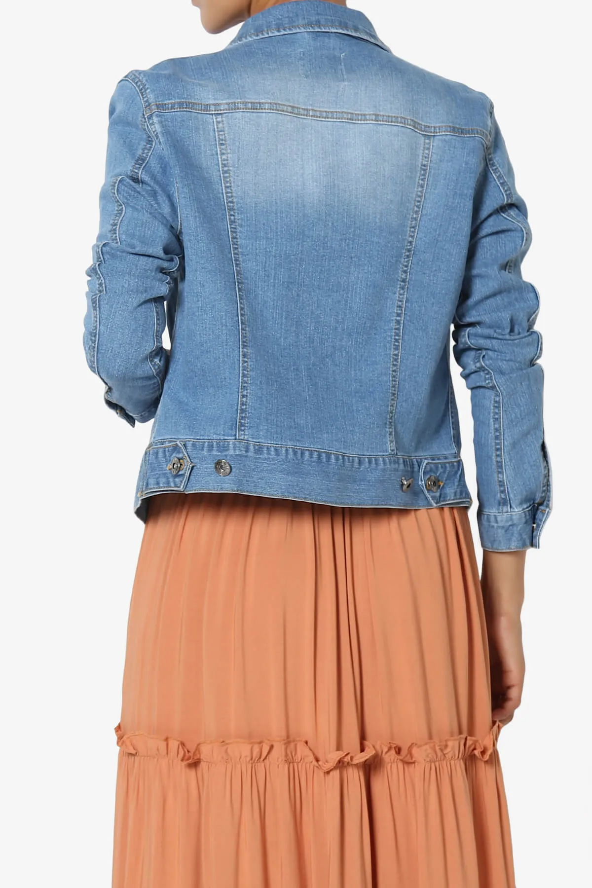 Plim Washed Slim Denim Jacket