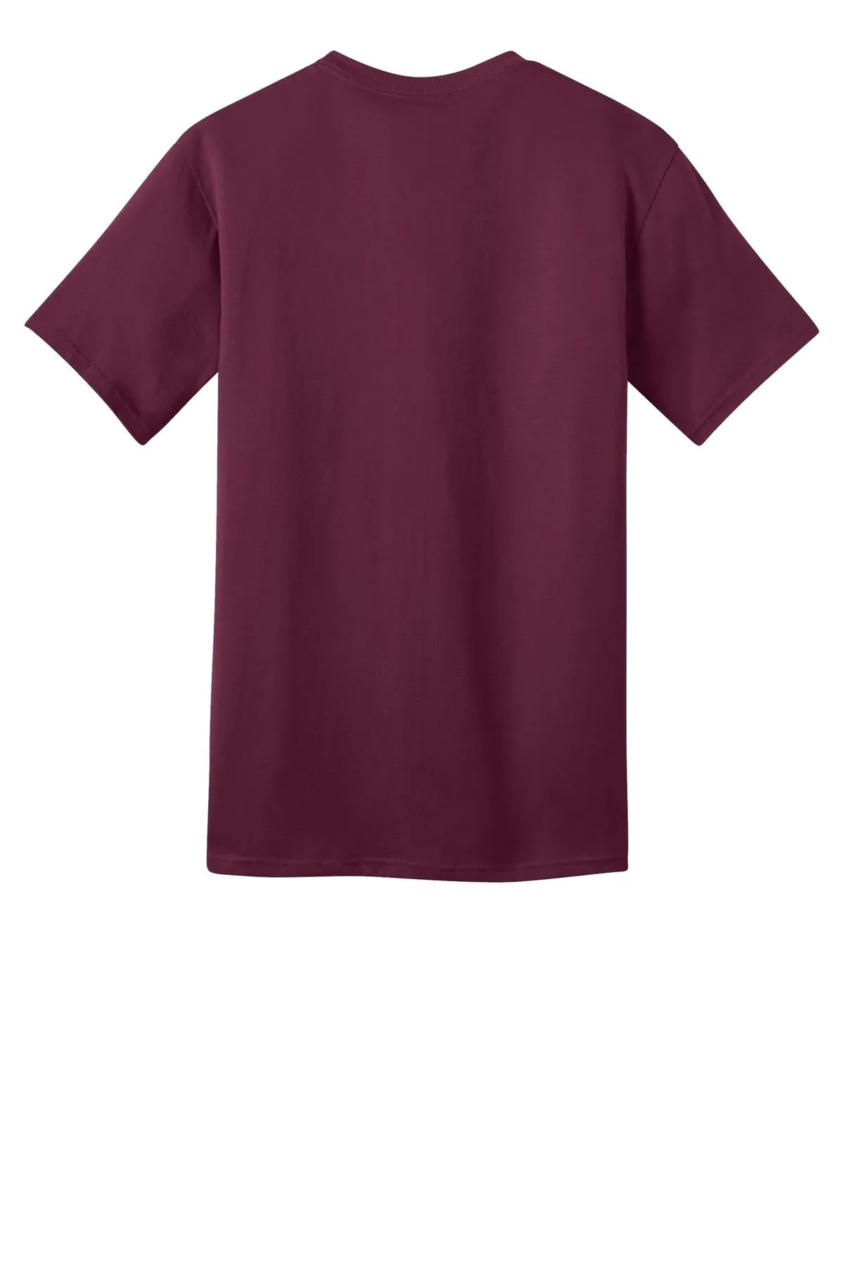 Port & Company Ring Spun Cotton Tee. PC150 Cardinal