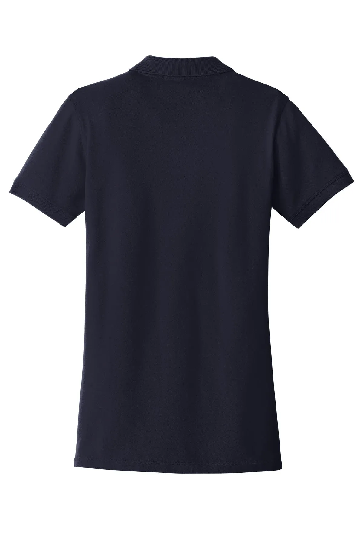 Port Authority Women's EZCotton Polo. LK8000 Navy