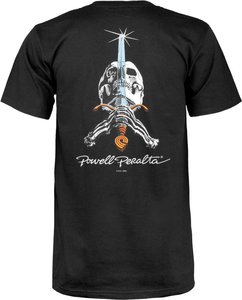 Powell Peralta - Skull & Sword Tee Black