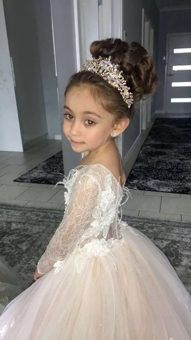 Princess Rose Girls Dress