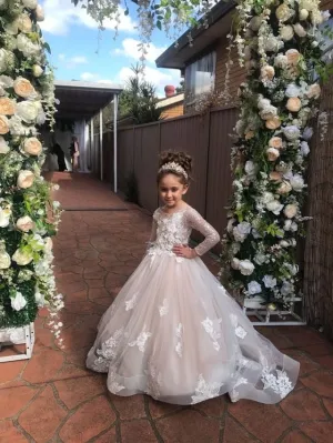 Princess Rose Girls Dress