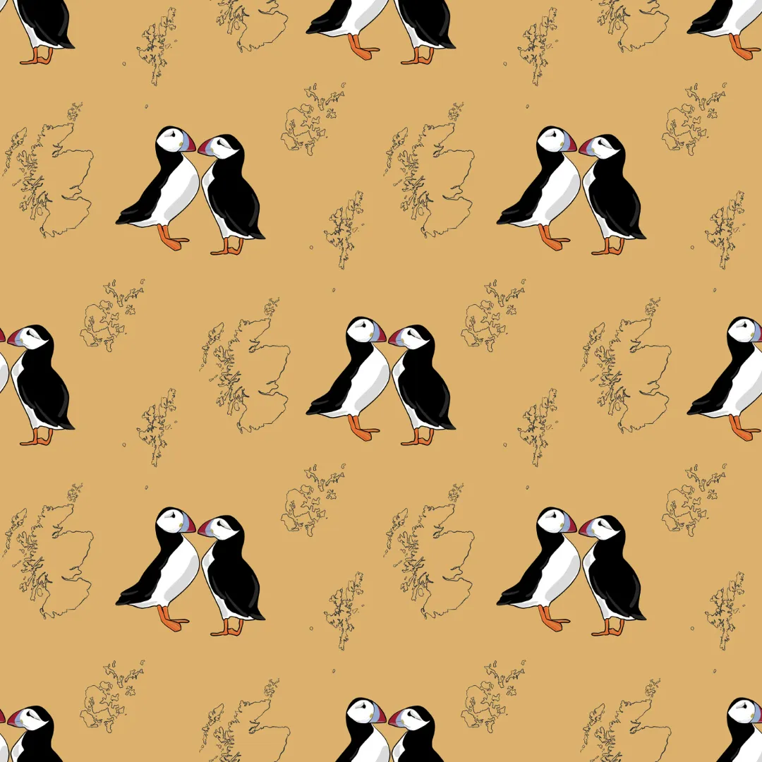 Puffins Skater Dress - Wholesale