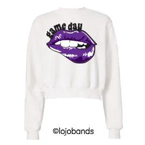 Purple & Black Game Day Sweatshirt