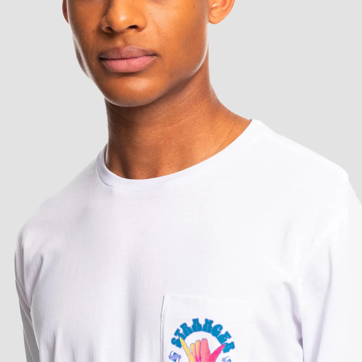 Quiksilver x Stranger Things White Claw T-Shirt White
