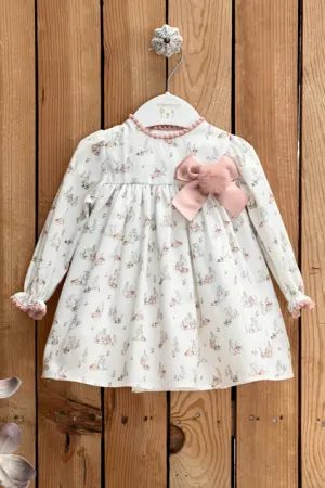 "Arabella" Dusky Pink Peter Rabbit Dress & Bloomers