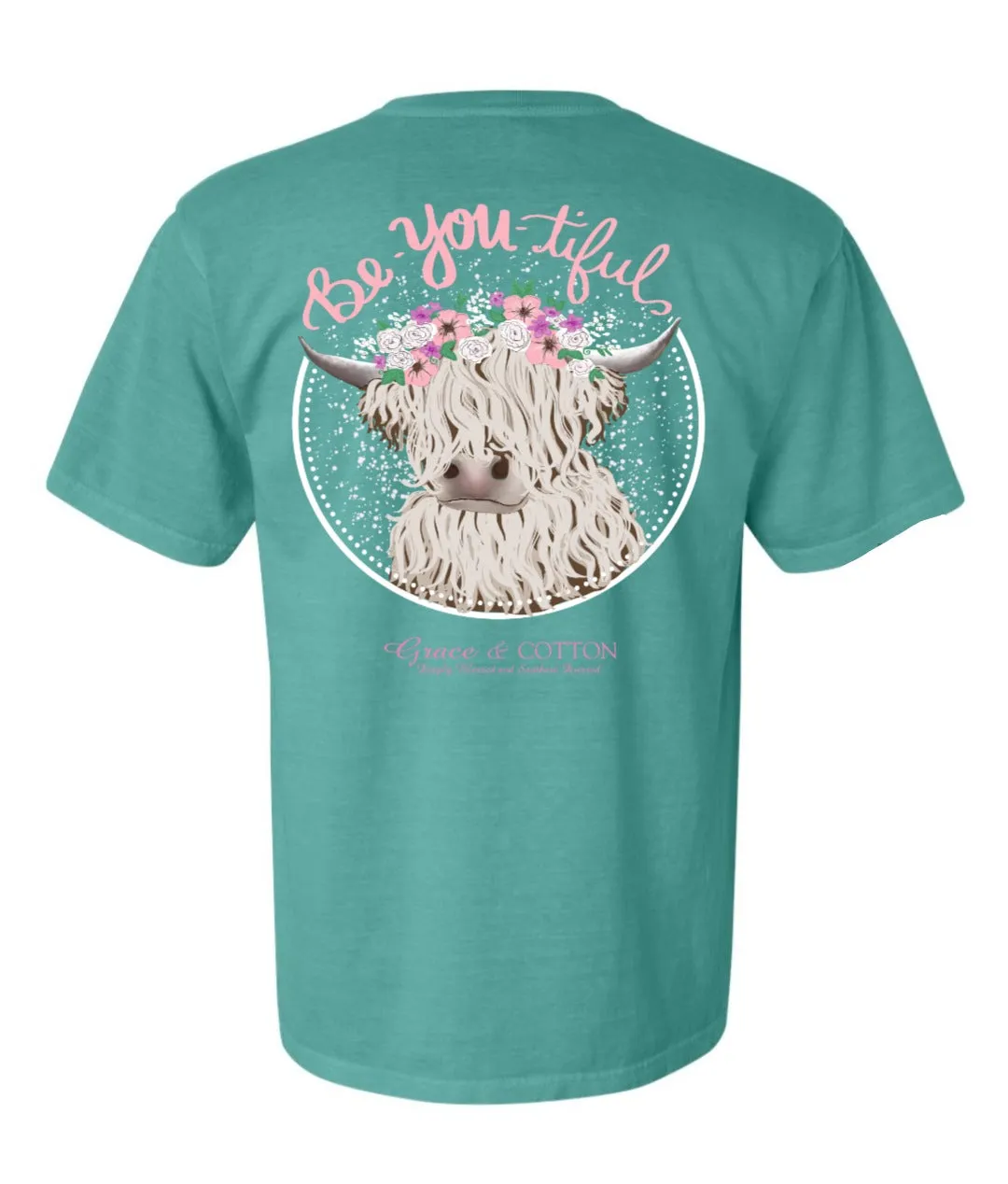 "Be-You-tiful" - Comfort Colors Seafoam