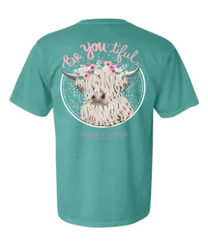 "Be-You-tiful" - Comfort Colors Seafoam