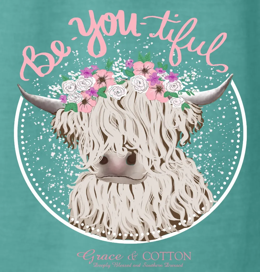 "Be-You-tiful" - Comfort Colors Seafoam