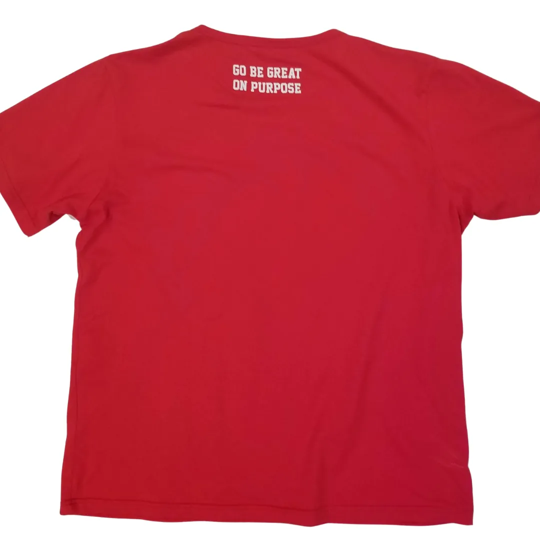 "Go Be Great On Purpose" Classic T-Shirt Cherry Red