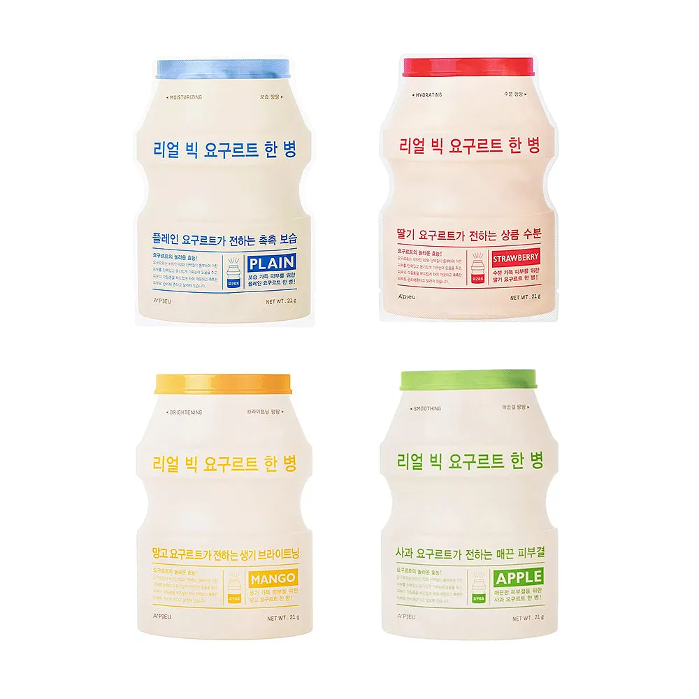 Real Big Yogurt One Bottle Sheet Mask