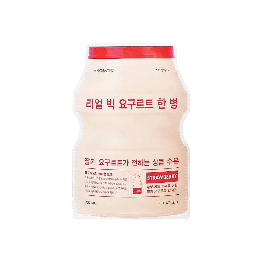 Real Big Yogurt One Bottle Sheet Mask