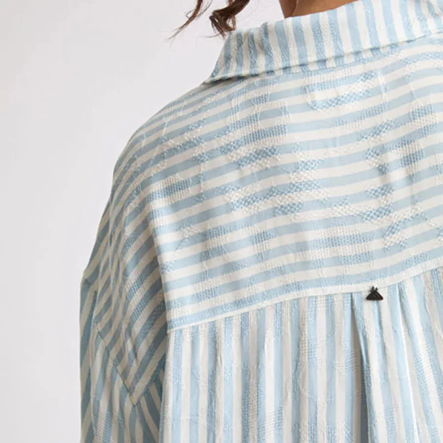 Reef Women’s Ollie Striped Shirt Dress