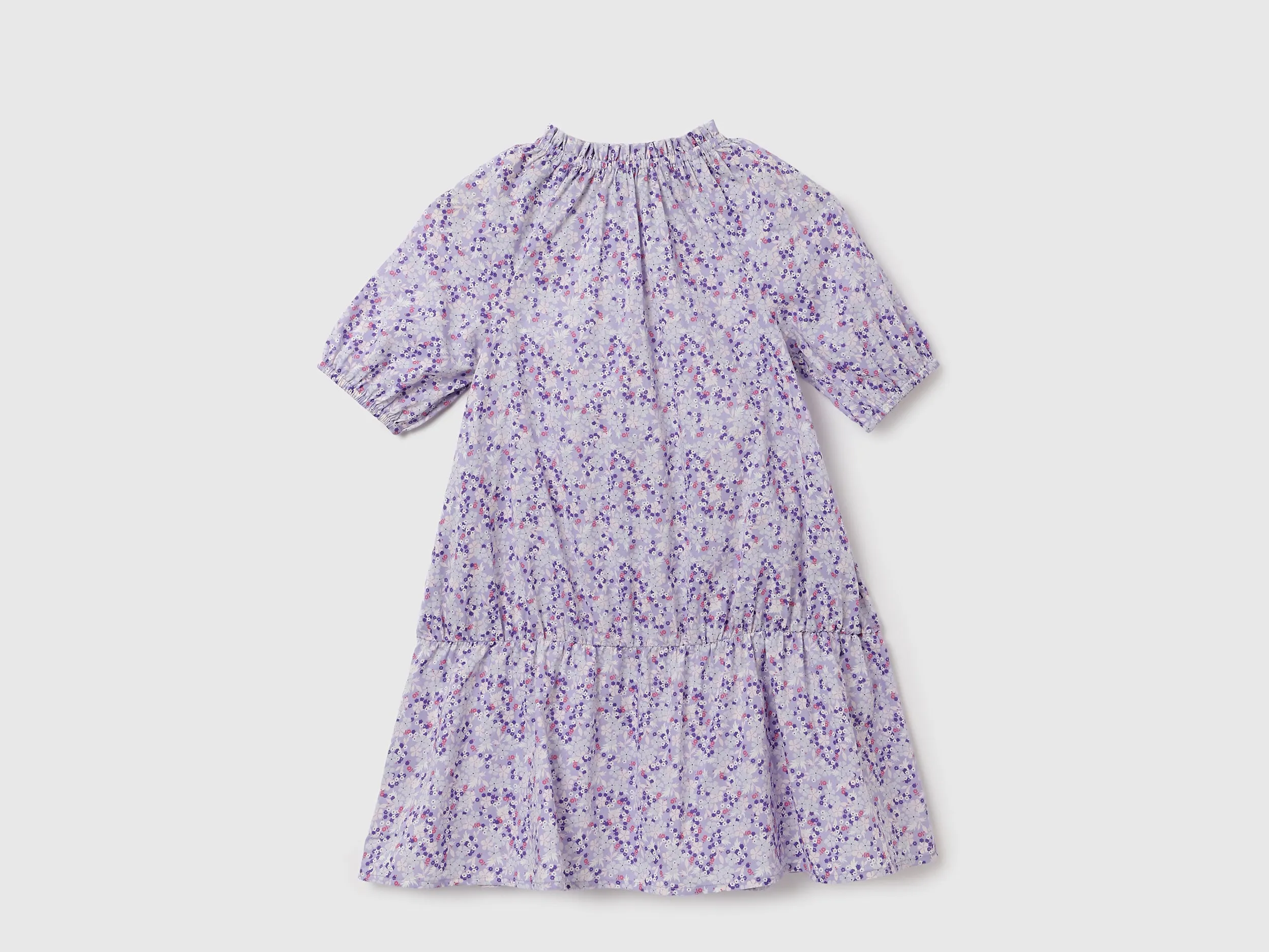 Regular Fit Round Neck Printed Dresses