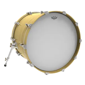 Remo 20" Ambassador Smooth White bassokalvo