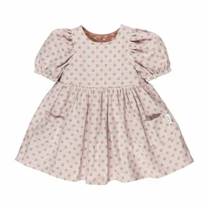 Reversible Puff Sleeve Dress