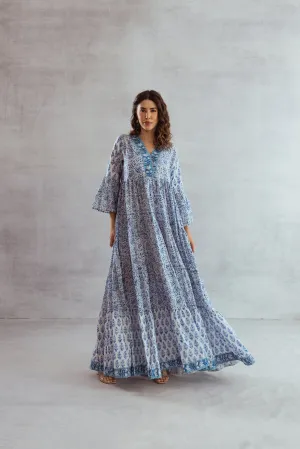 Roca tier Ruffle Dress