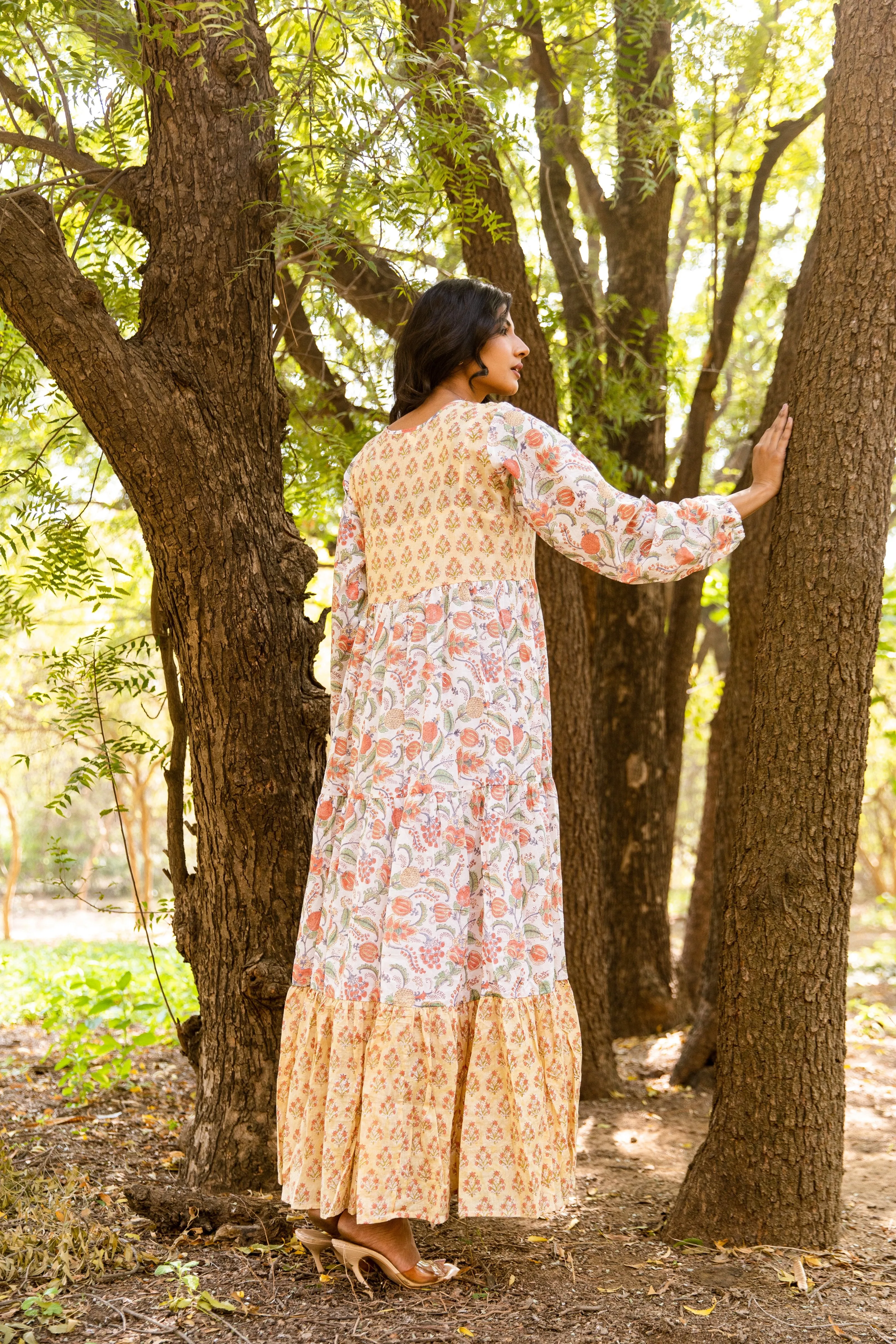 Sajna Tier Ruffle Dress