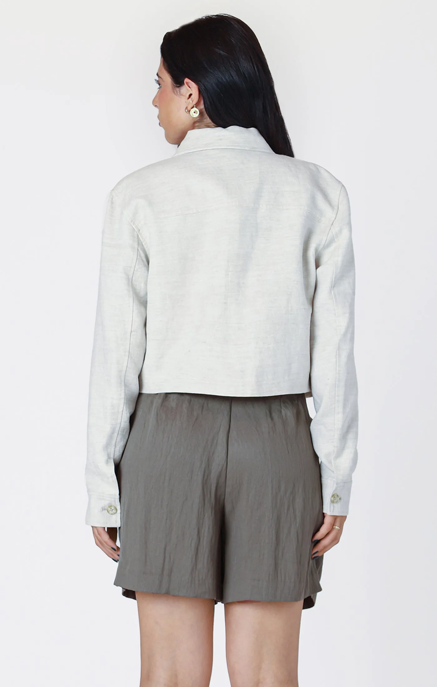 Samantha Cropped Utility Jacket