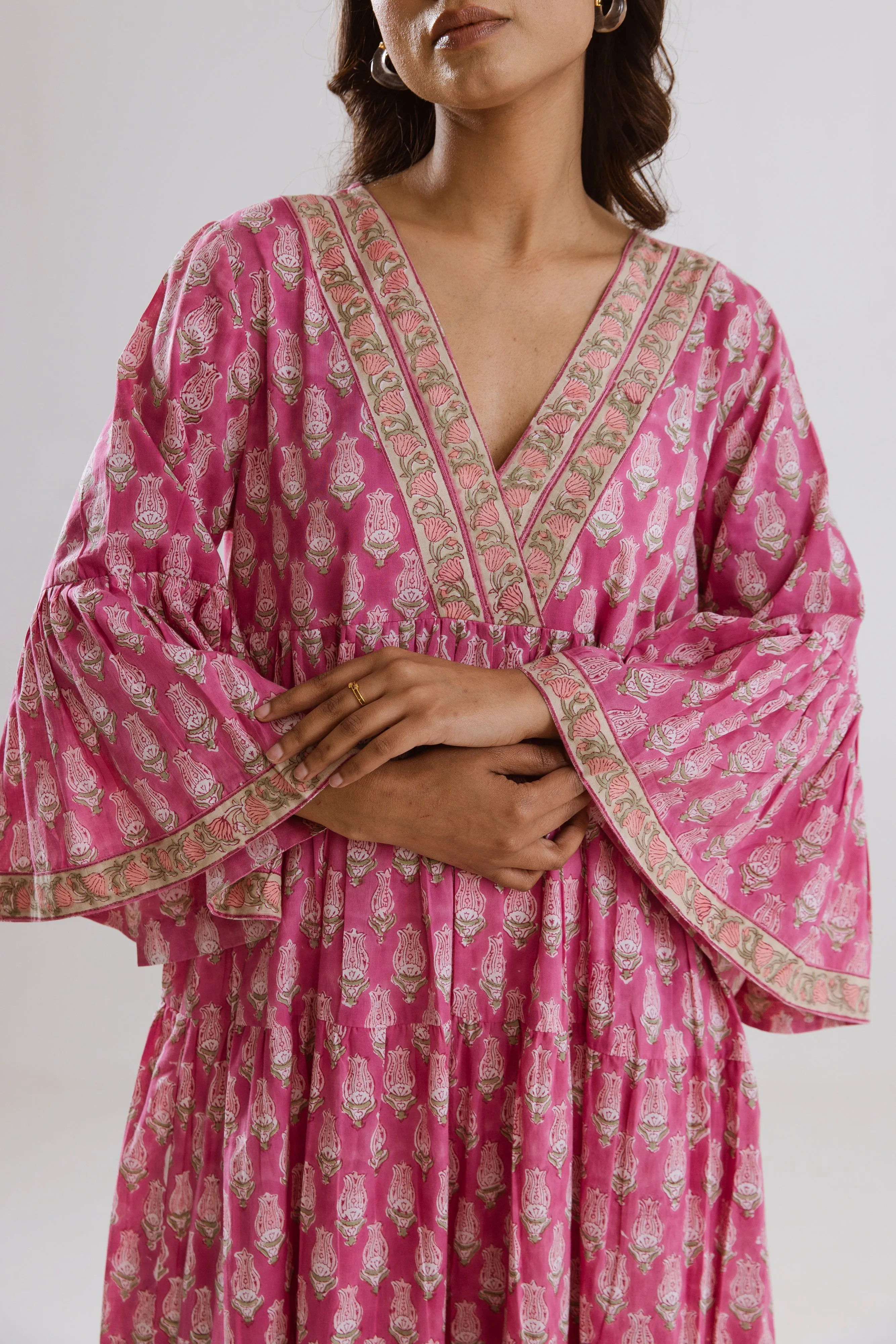 Samirah tier Ruffle Dress