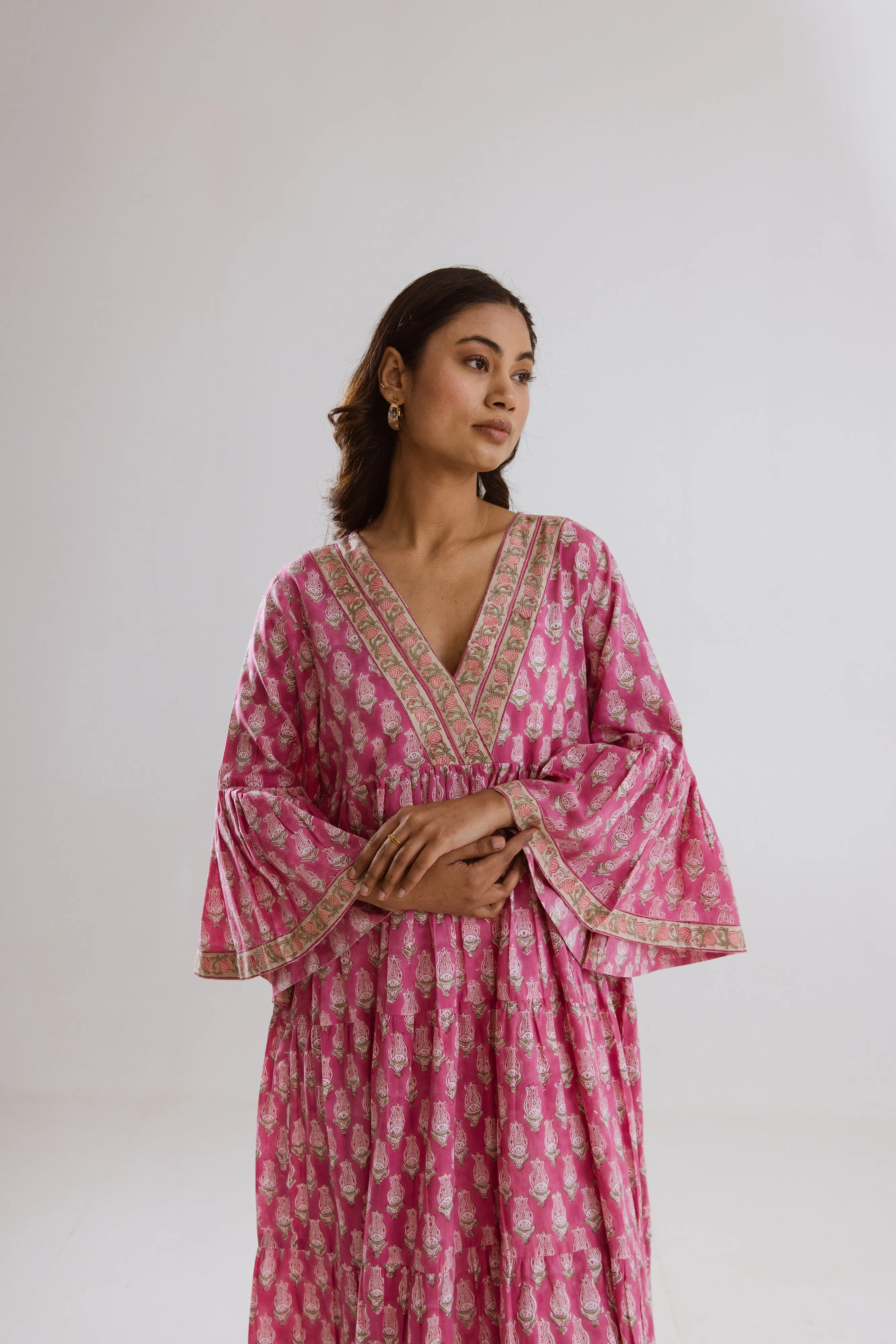 Samirah tier Ruffle Dress