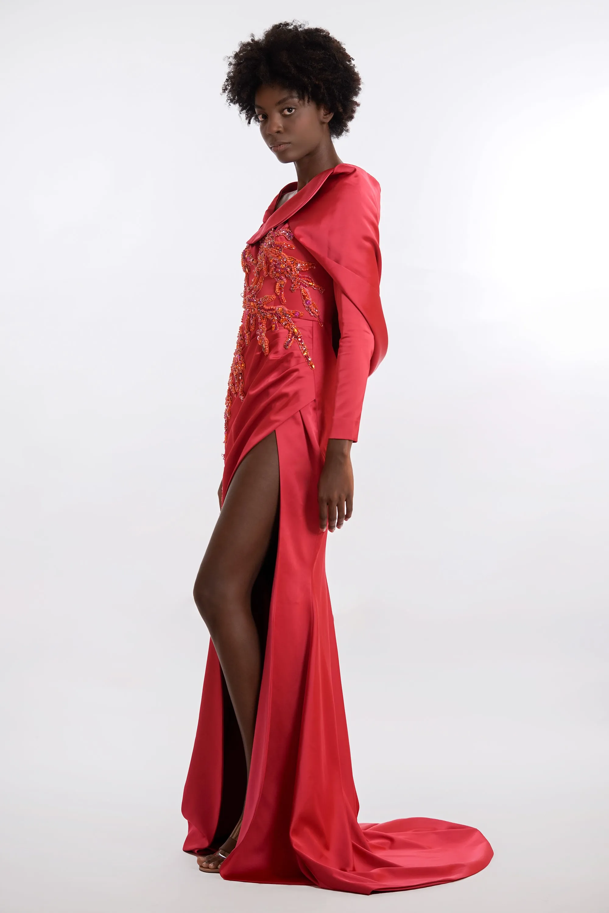 Satin Splendor Dress