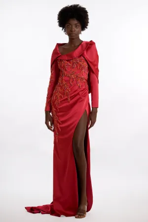 Satin Splendor Dress