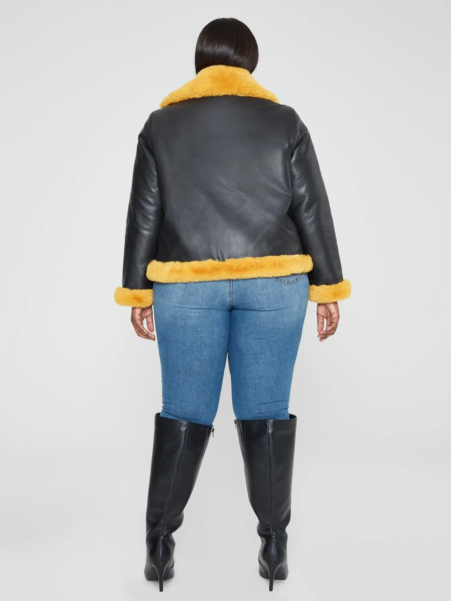 Sharane Faux Fur Reversible Coat