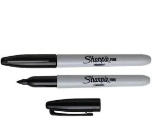 Sharpie Permanent Marker - Fine Point 2 Pack