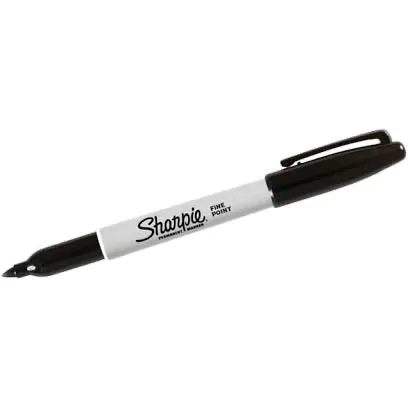 Sharpie Permanent Marker - Fine Point 2 Pack