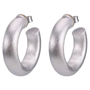 Sheila Fajl Silver Small Chantal Hoops
