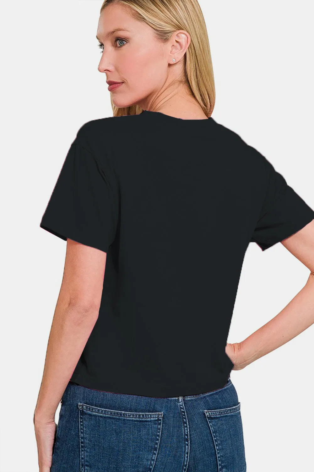 Short Sleeve Cropped T-Shirt
