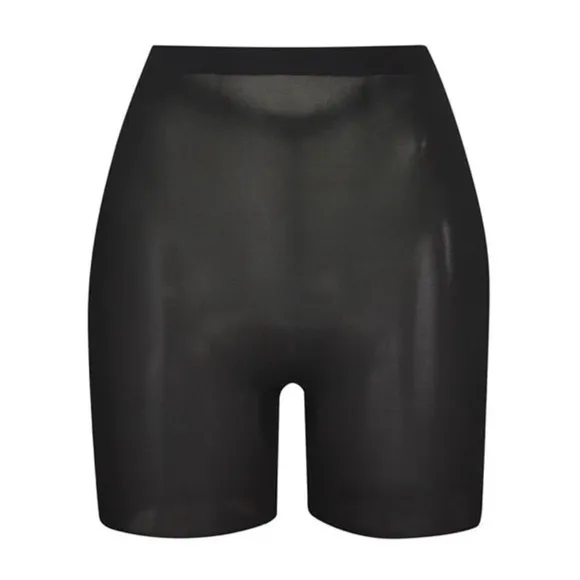 Skims NWT Sheer Sculpt Low Back Short in Onyx Black Women’s plus size 4X