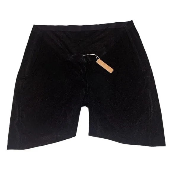 Skims NWT Sheer Sculpt Low Back Short in Onyx Black Women’s plus size 4X