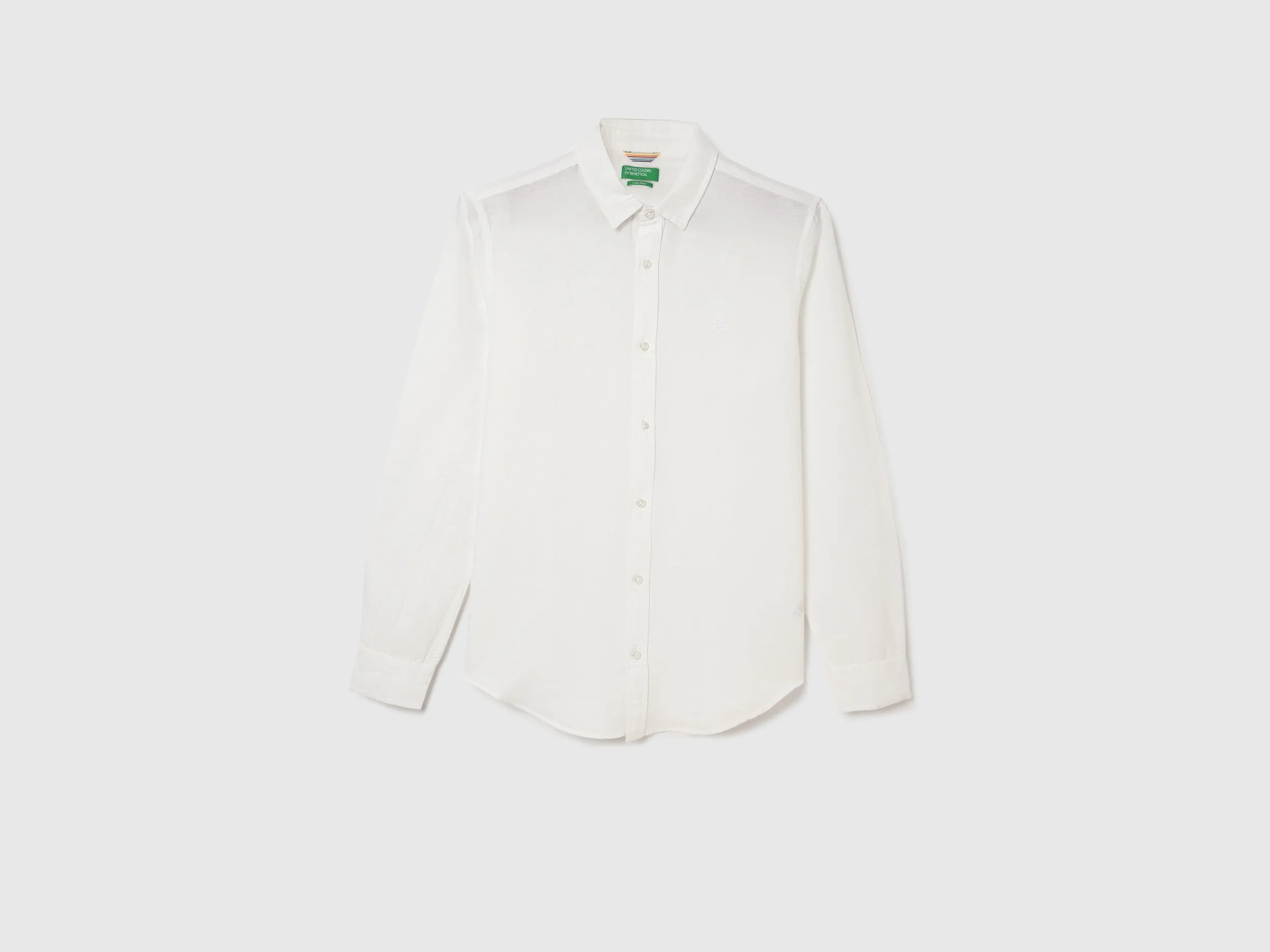 Slim Fit Spread Collar Solid Shirts