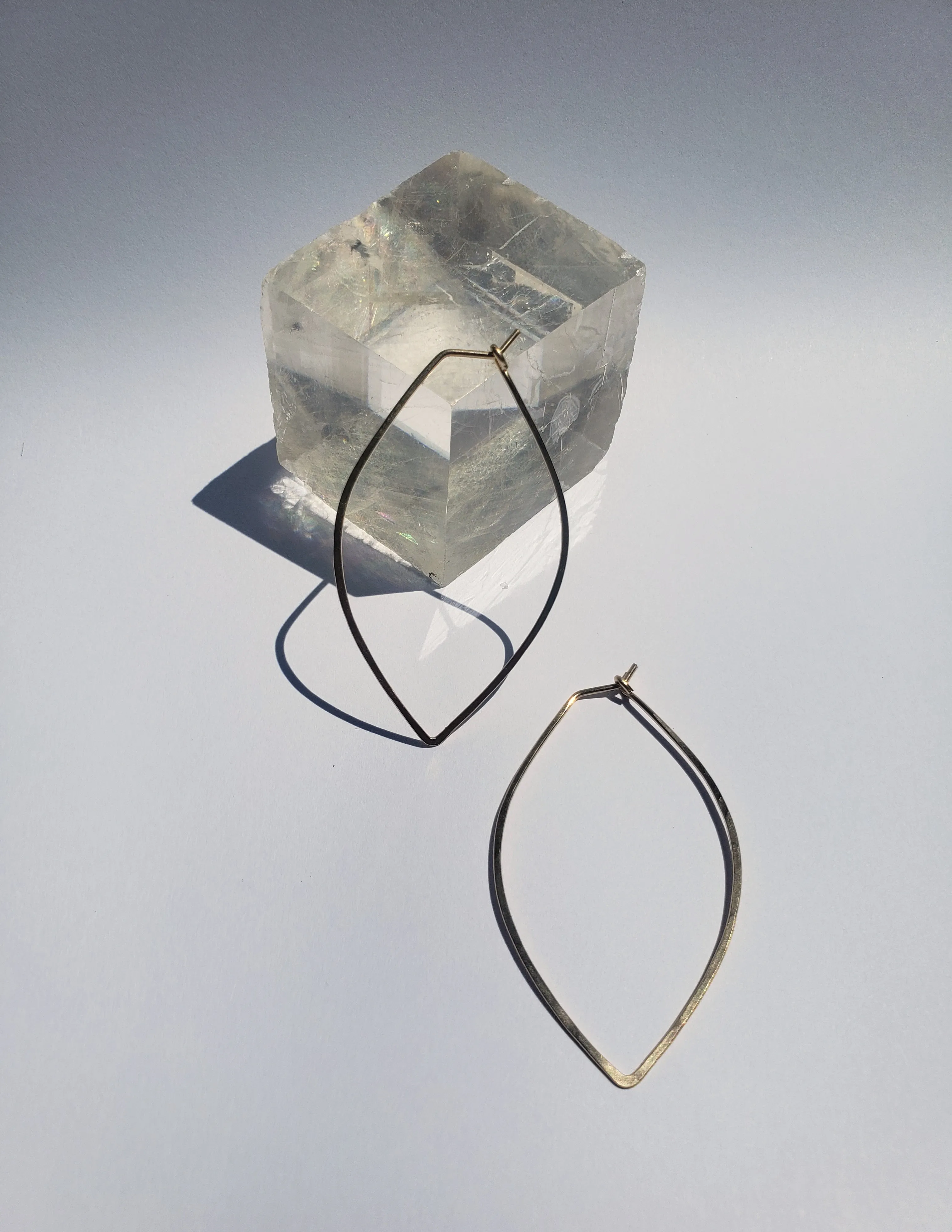 Small Petal Hoops