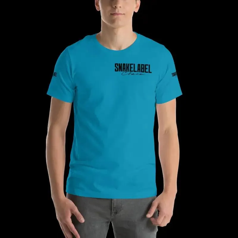 Snake Unisex Print T-Shirt: 100% Combed Cotton, Lightweight, Pre-Shrunk (4.2 oz)