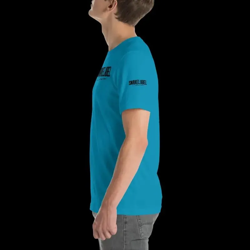 Snake Unisex Print T-Shirt: 100% Combed Cotton, Lightweight, Pre-Shrunk (4.2 oz)